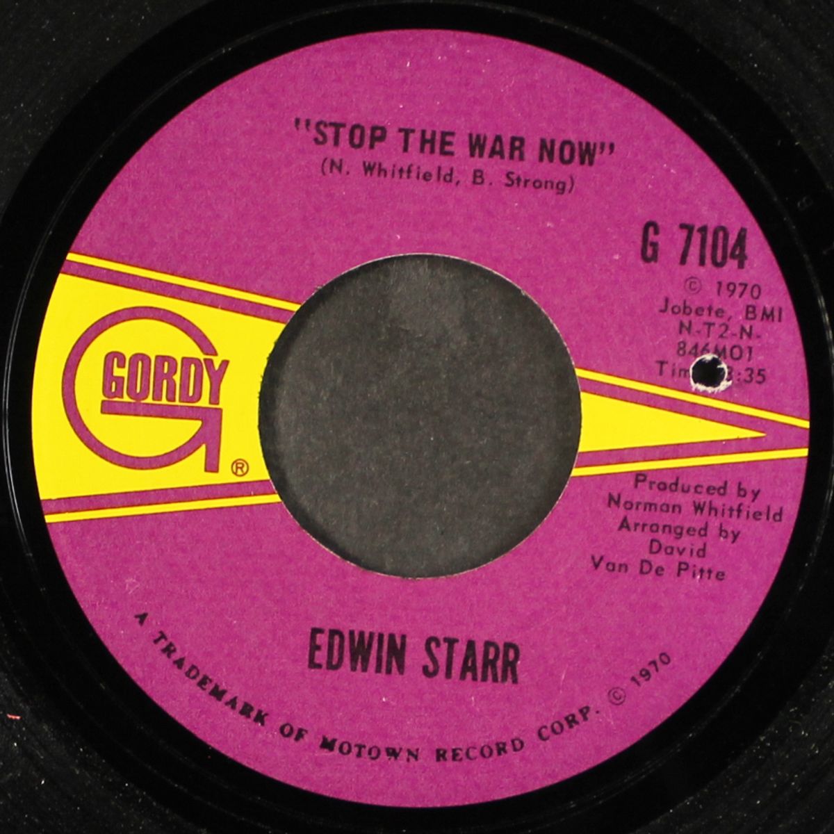 stop the war now by EDWIN STARR