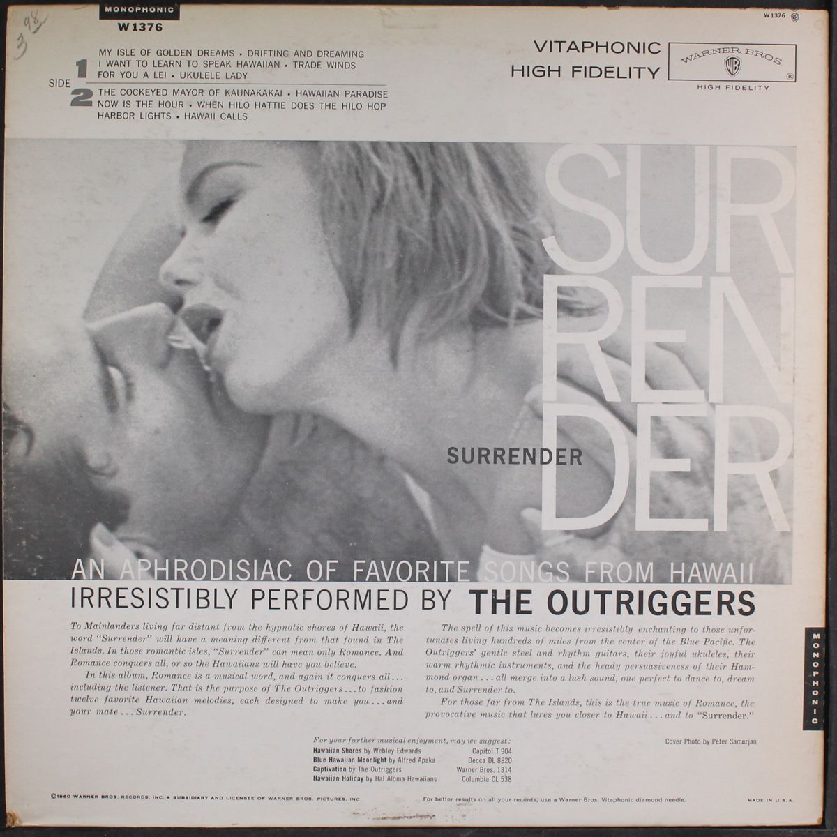 surrender by OUTRIGGERS