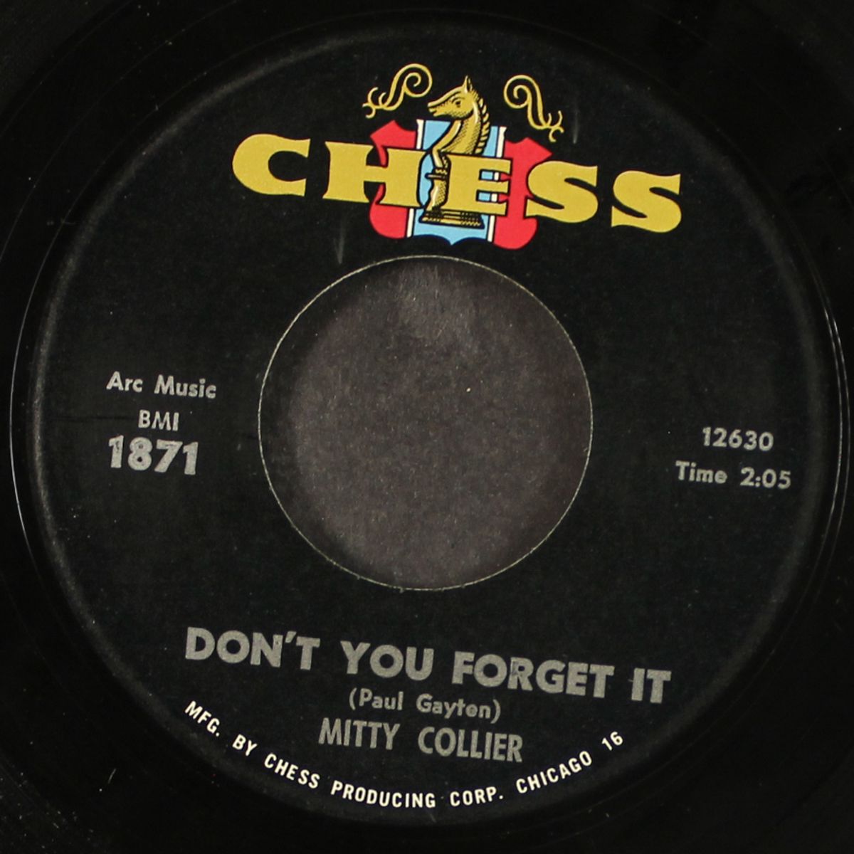 i'm your part time love / don't you forget it by MITTY COLLIER