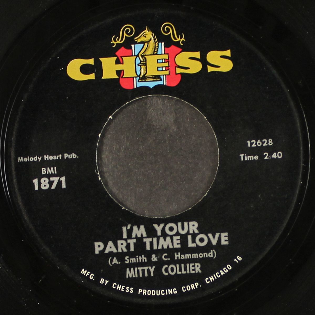 i'm your part time love / don't you forget it by MITTY COLLIER