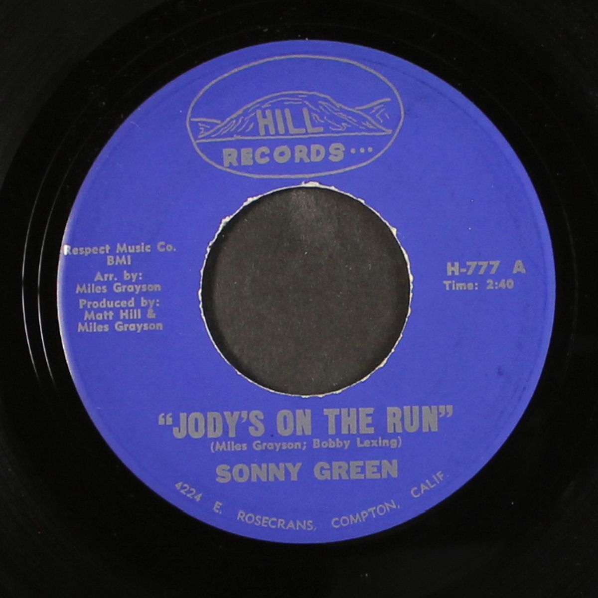 jody's on the run by SONNY GREEN