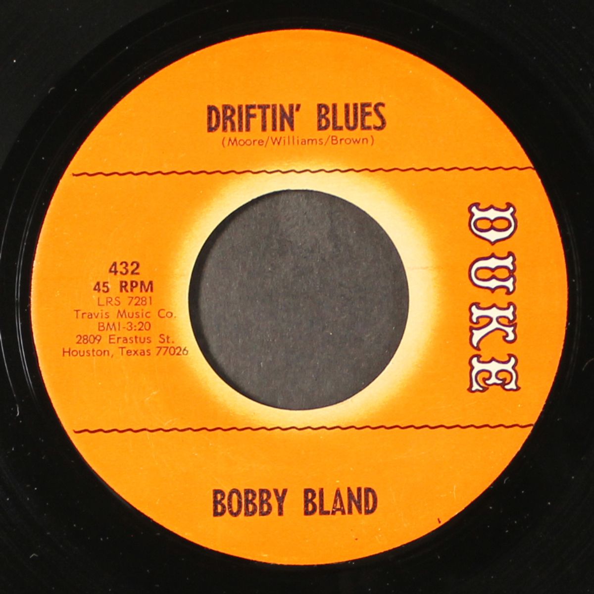 a piece of gold / driftin' blues by BOBBY BLAND