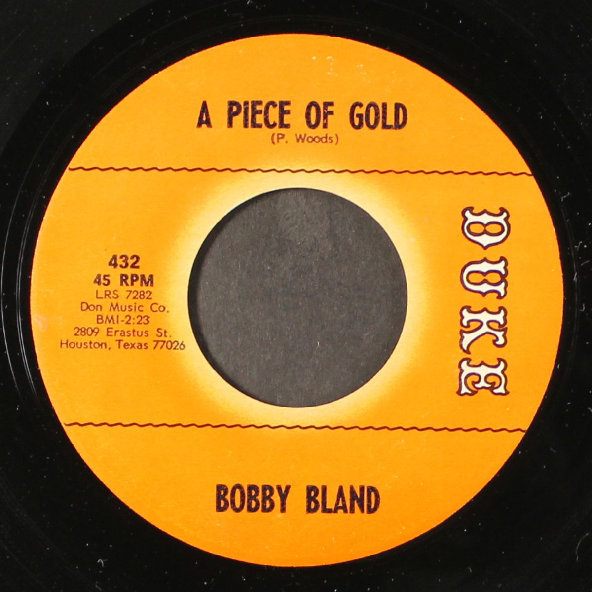a piece of gold / driftin' blues by BOBBY BLAND
