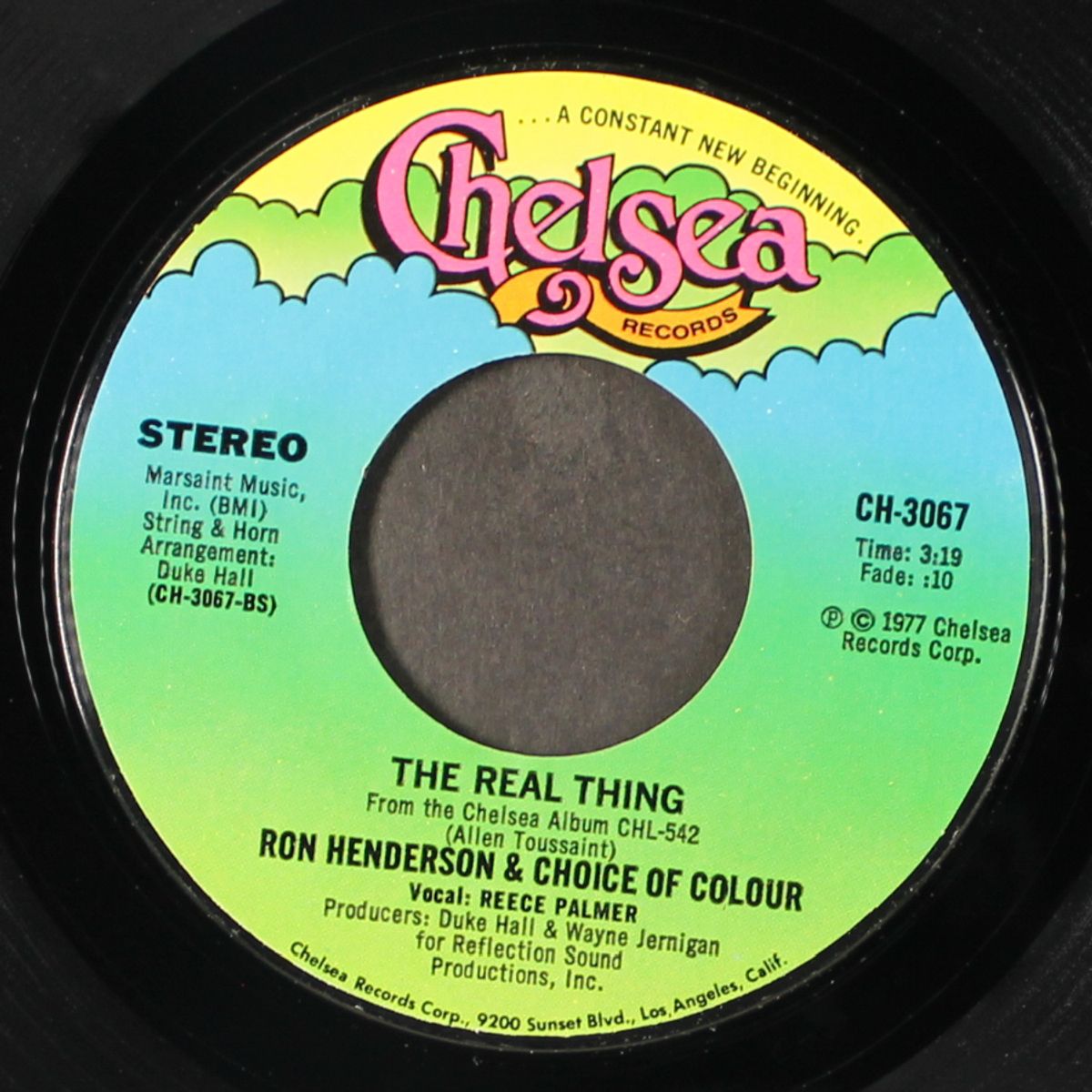 don't take her for granted / the real thing by RON HENDERSON & CHOICE OF COLOUR