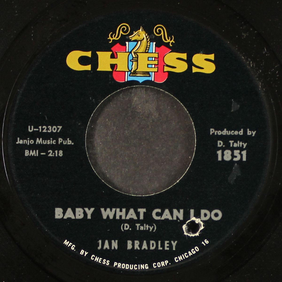 baby what can i do / these tears by JAN BRADLEY