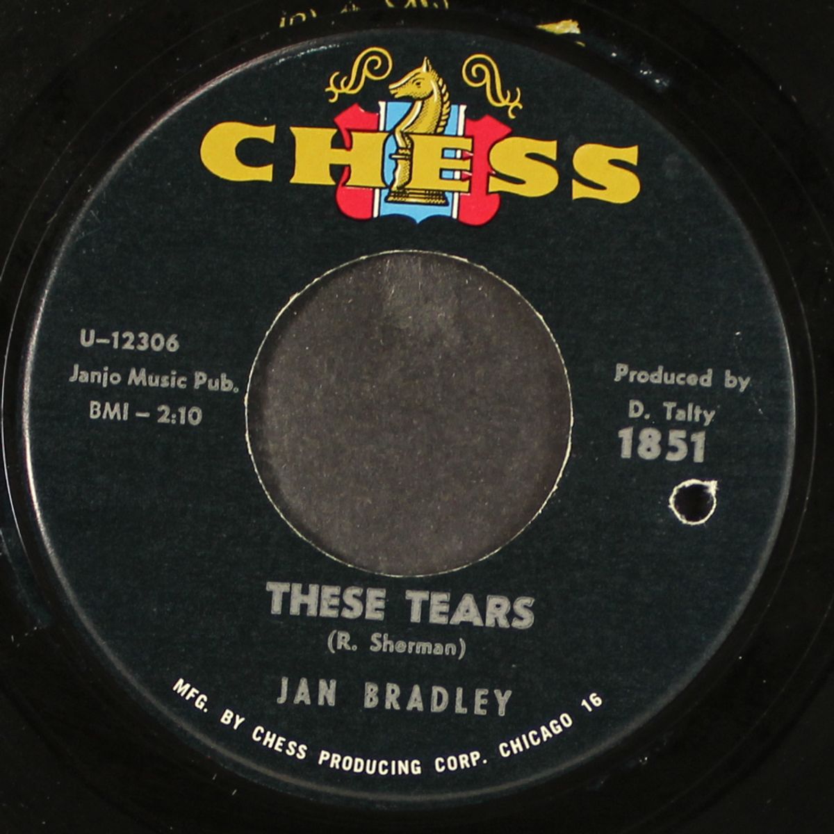 baby what can i do / these tears by JAN BRADLEY