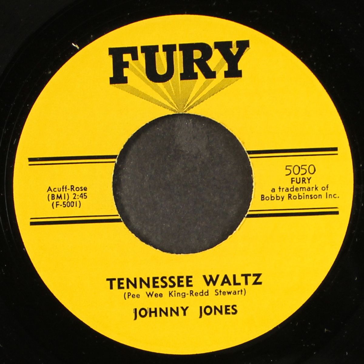i find no fault / tennessee waltz by JOHNNY JONES