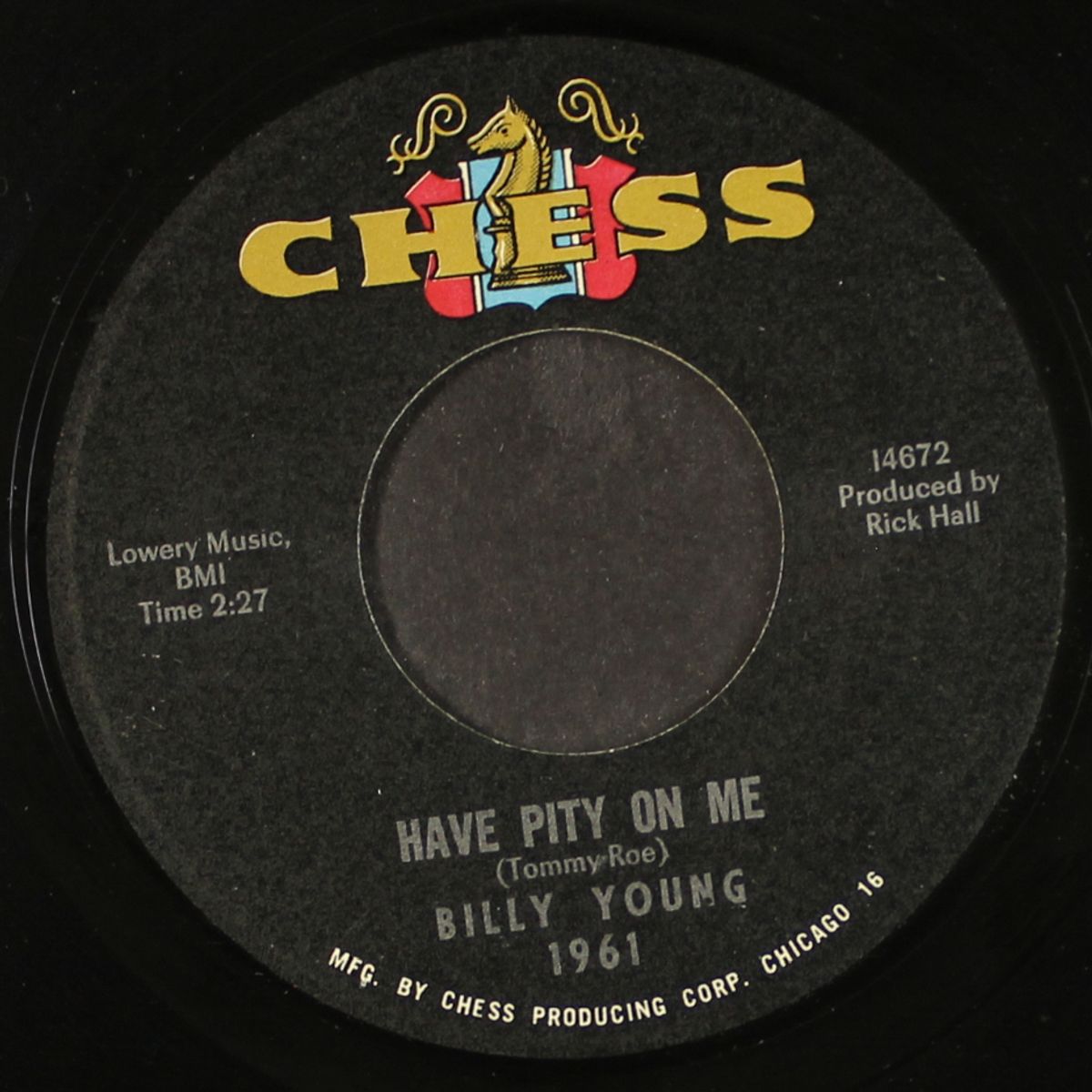 you left the water running / have pity on me by BILLY YOUNG