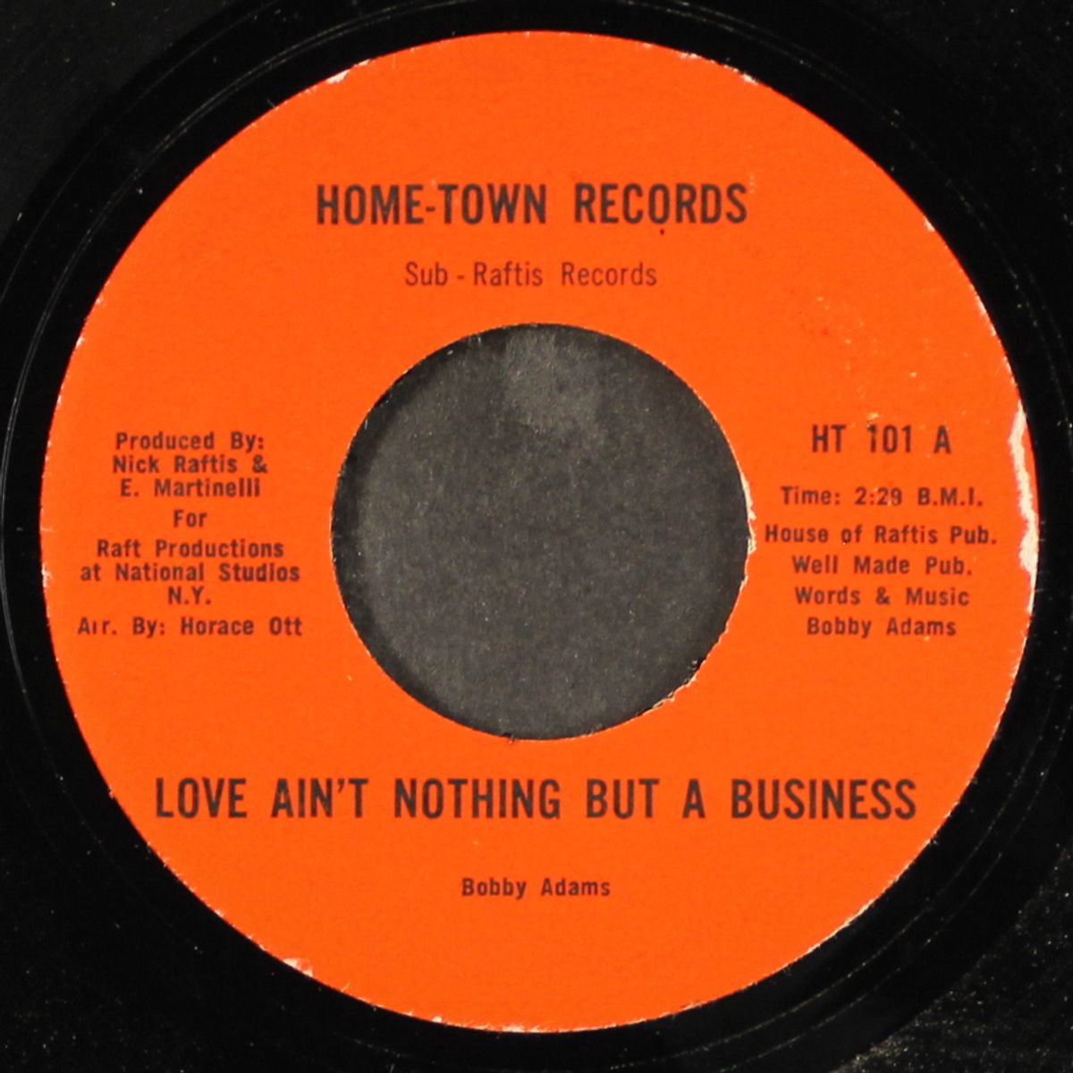love ain't nothing but a business / instro by BOBBY ADAMS
