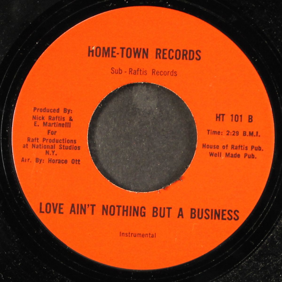 love ain't nothing but a business / instro by BOBBY ADAMS