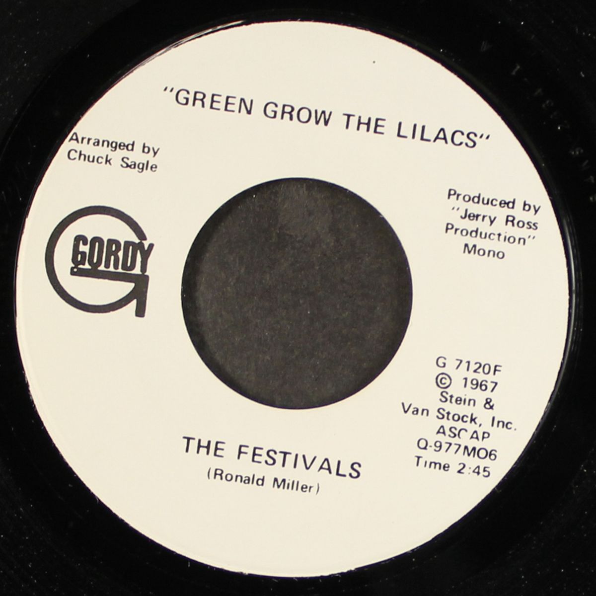 green grow the lilacs / mono by FESTIVALS