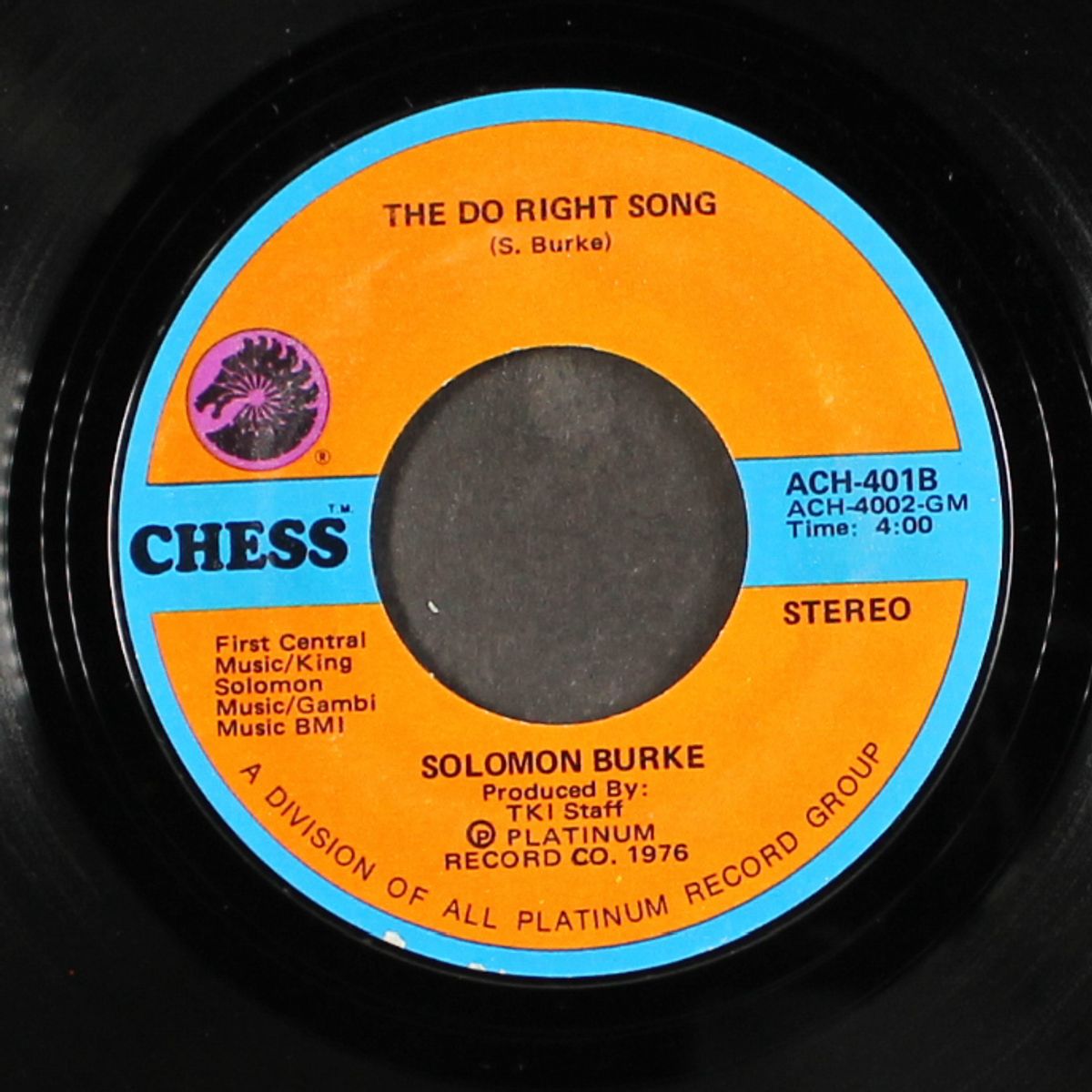 i'll never stop loving you (never ever song) / the do right song by SOLOMON BURKE