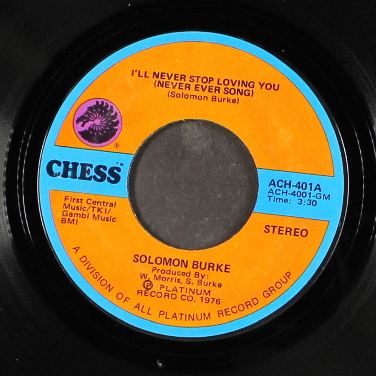 i'll never stop loving you (never ever song) / the do right song by SOLOMON BURKE