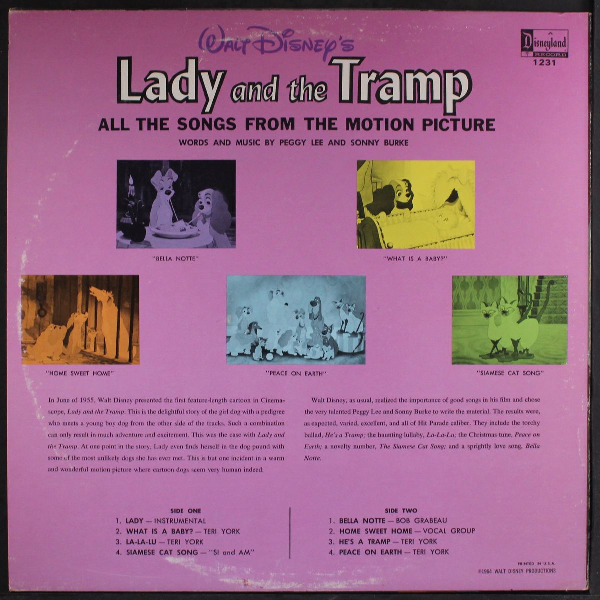 lady and the tramp by WALT DISNEY