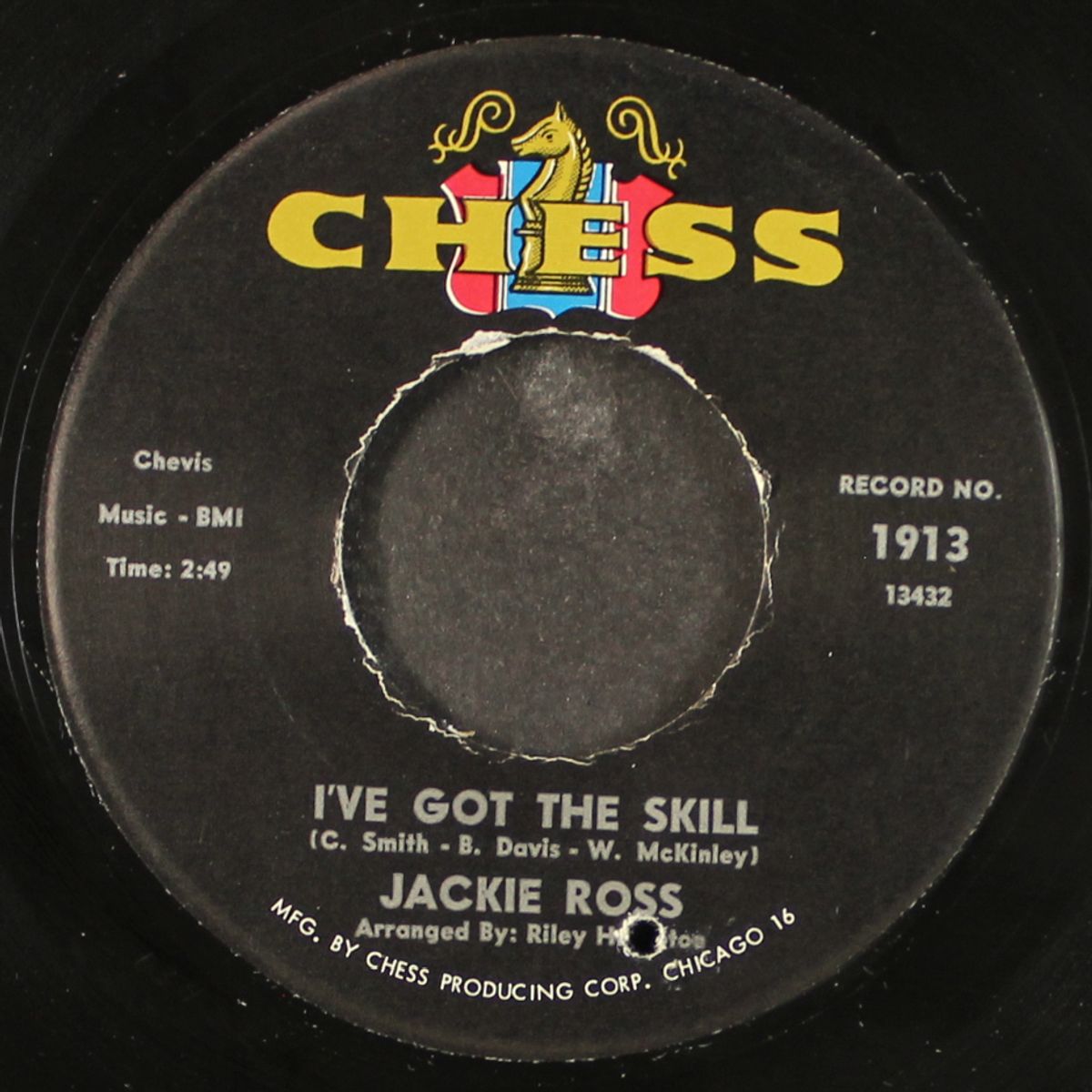 change your ways / i've got the skill by JACKIE ROSS