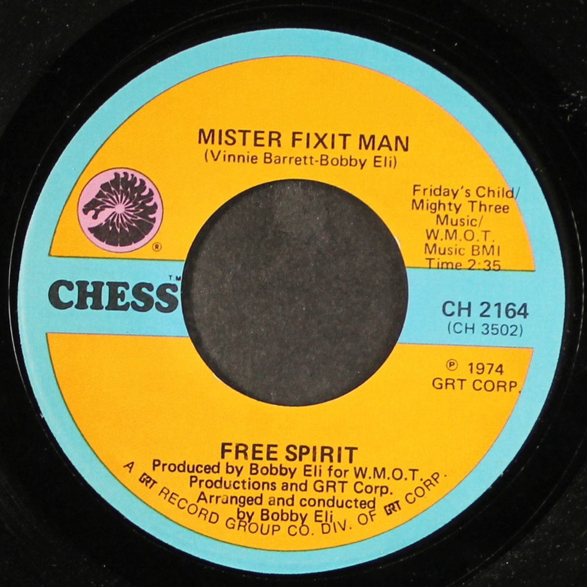 mister fixit man / where did the good times go by FREE SPIRIT