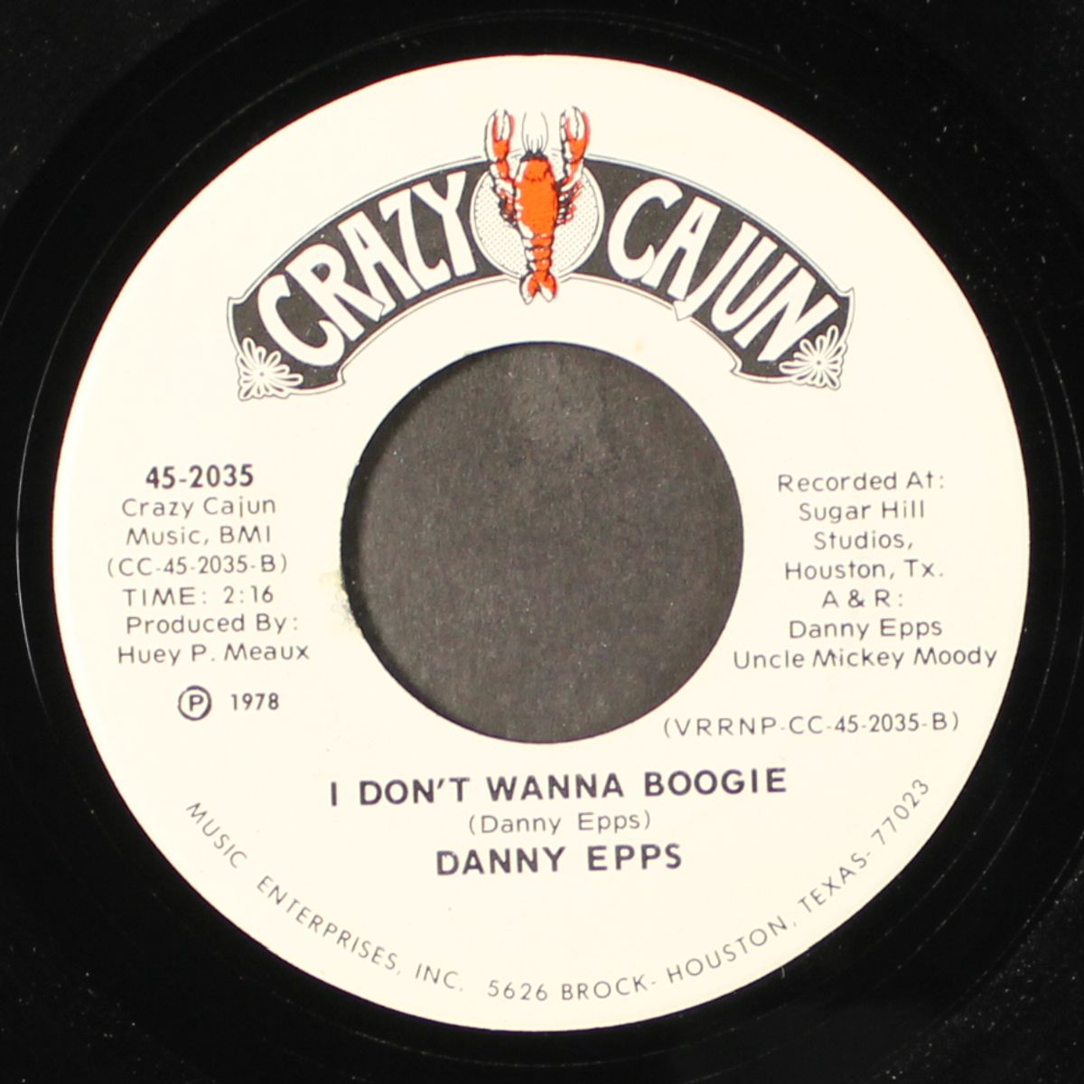 he's a drifter / i don't wanna boogie by DANNY EPPS