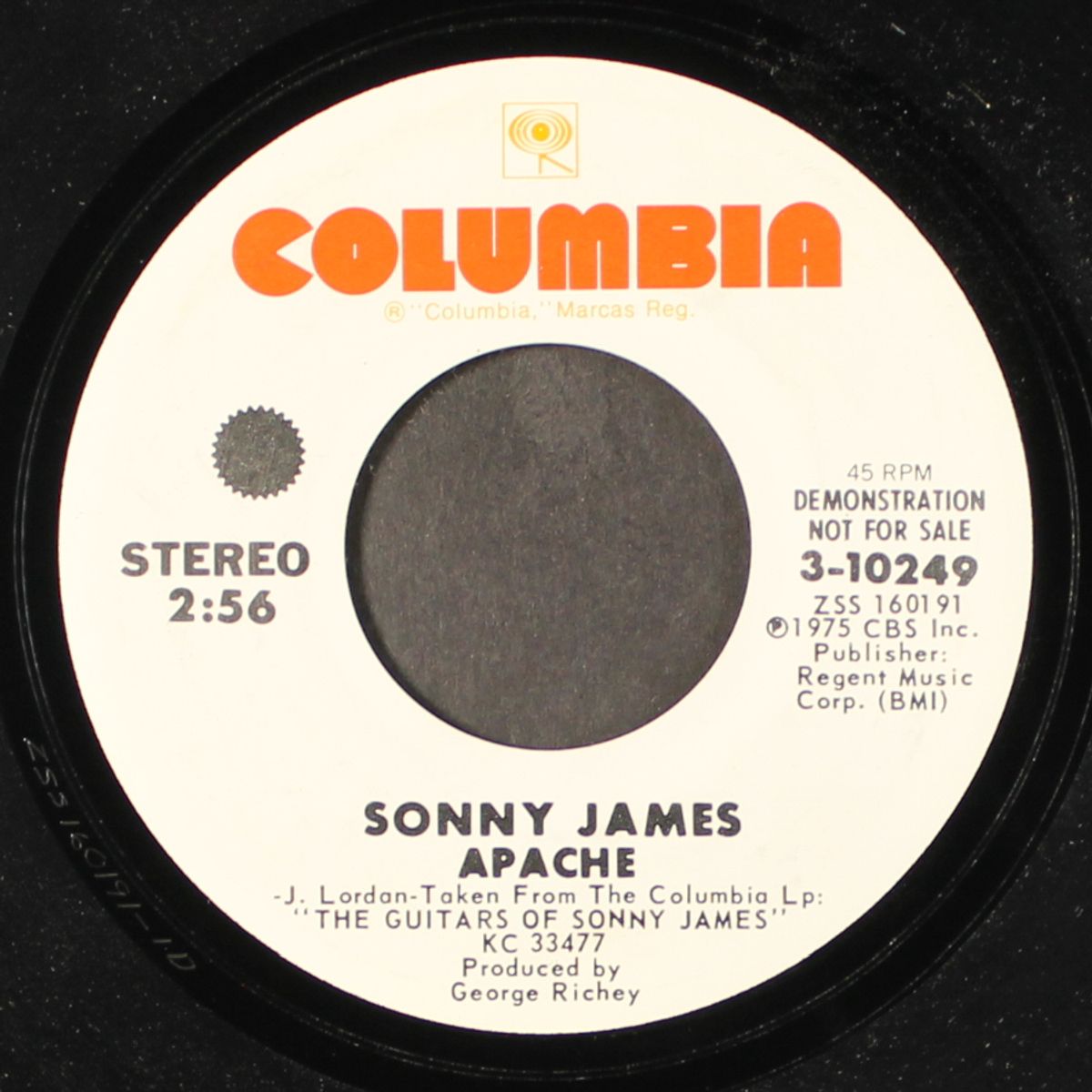 apache / eres tu by SONNY JAMES