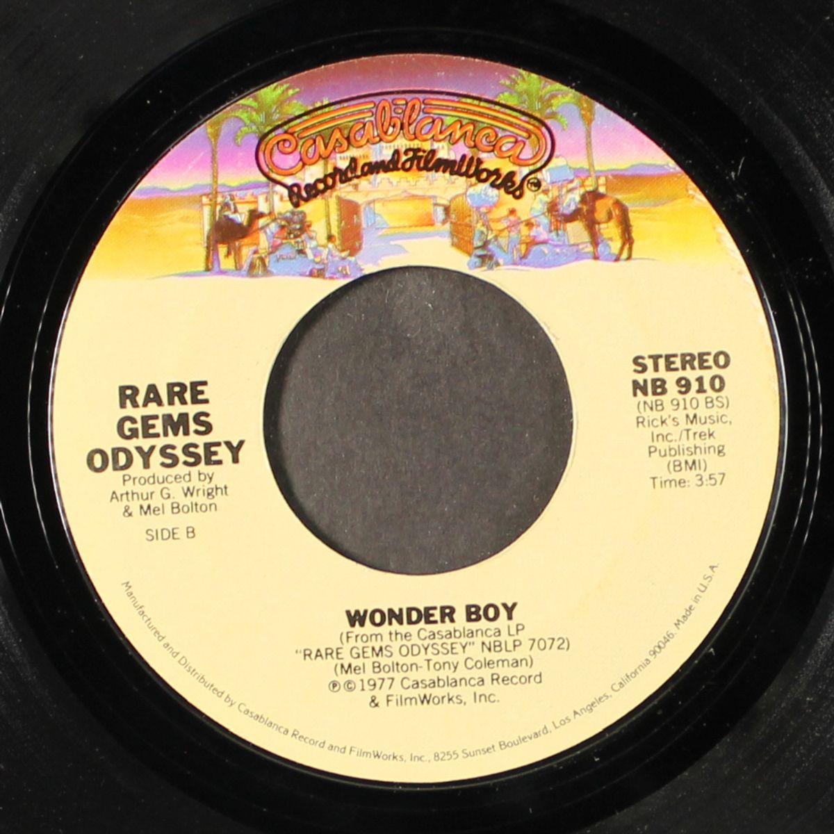 love won't set me free / wonder boy by RARE GEMS ODYSSEY