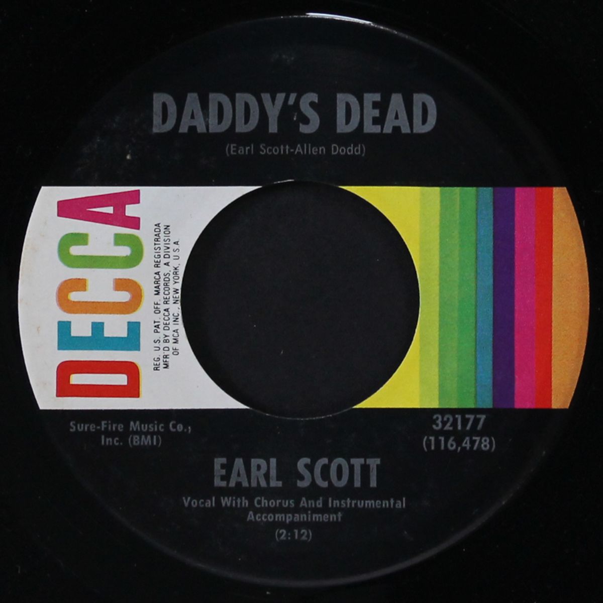 g.i. / daddy's dead by EARL SCOTT