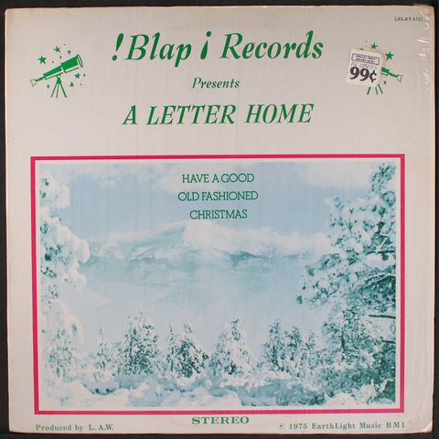A LETTER HOME