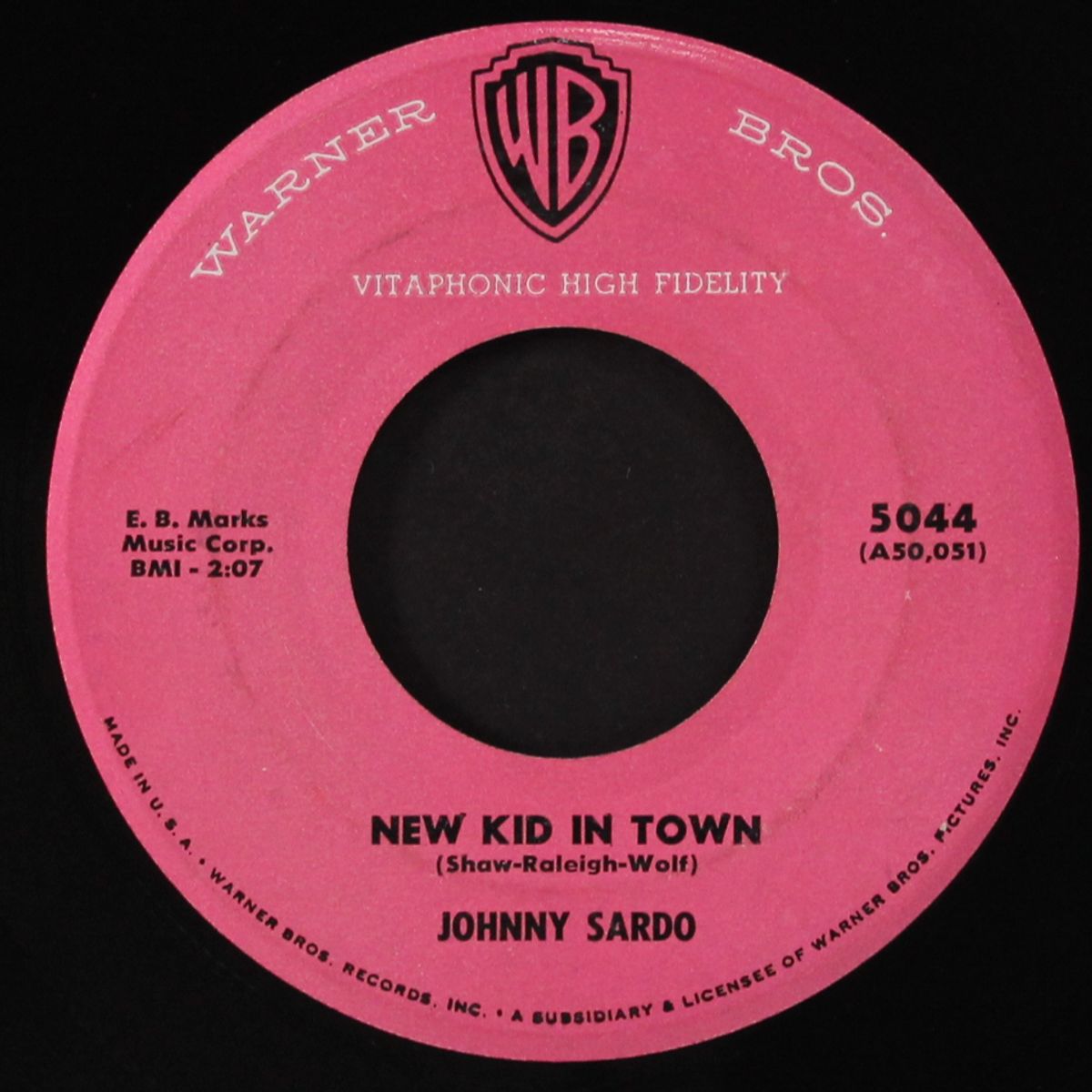late, late, late to school / new kid in town by JOHNNY SARDO