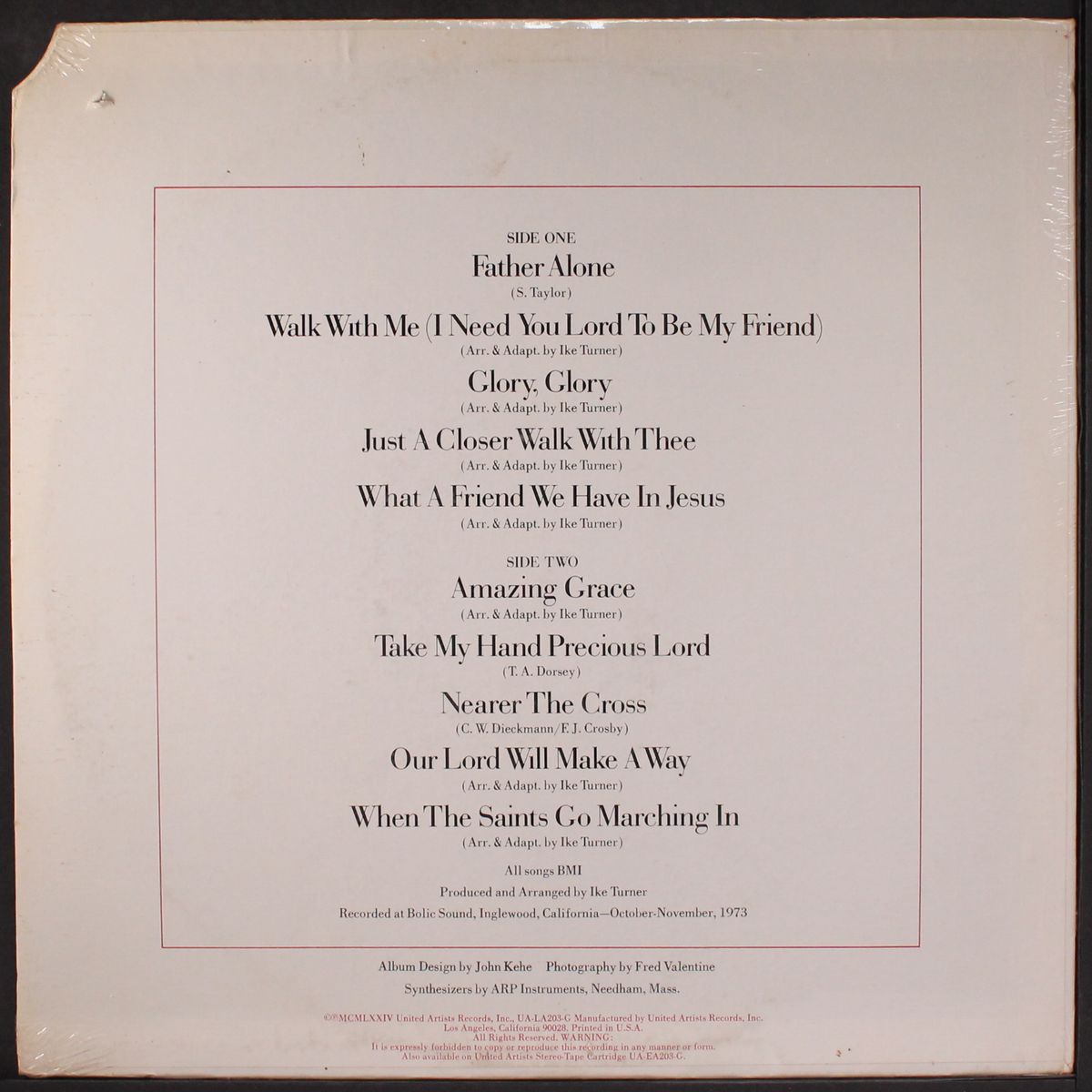 the gospel according to ike & tina by IKE & TINA TURNER