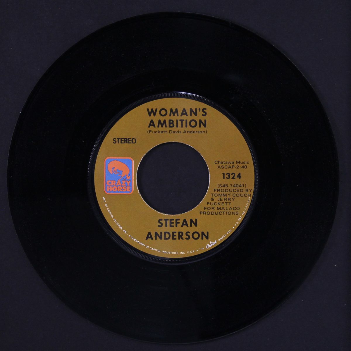 you're in love child / woman's ambition by STEFAN ANDERSON