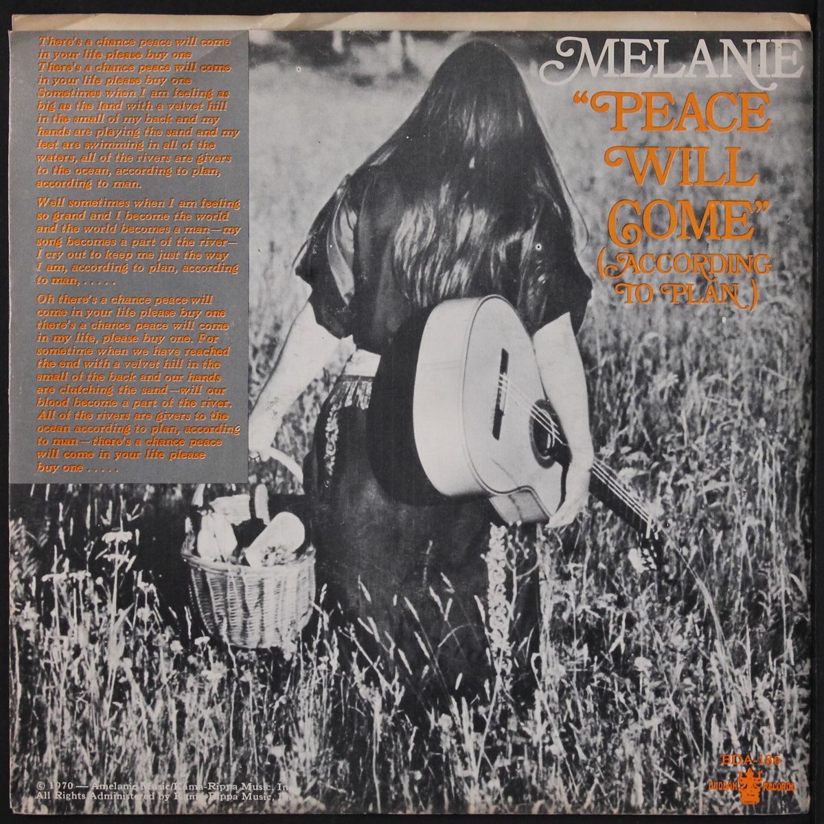 peace will come / close to it all by MELANIE
