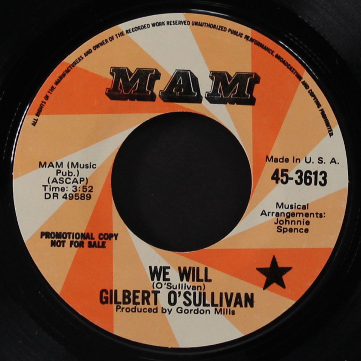 i didn't know what to do by GILBERT O'SULLIVAN
