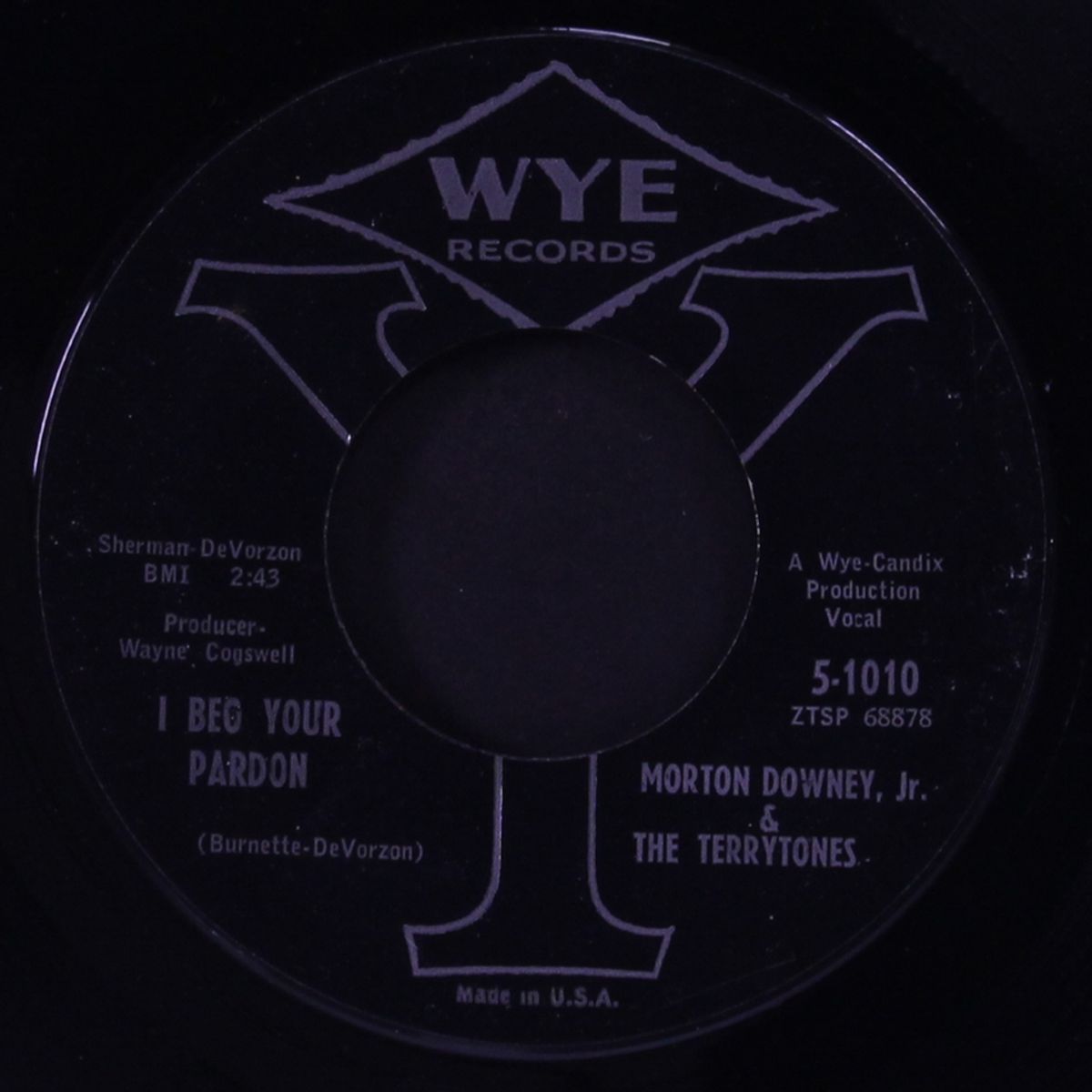 three steps to the phone / i beg your pardon by MORTON DOWNEY & TERRYTONES