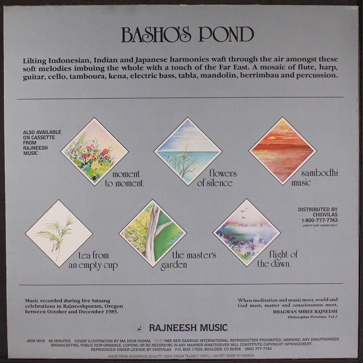 basho's pond by VARIOUS