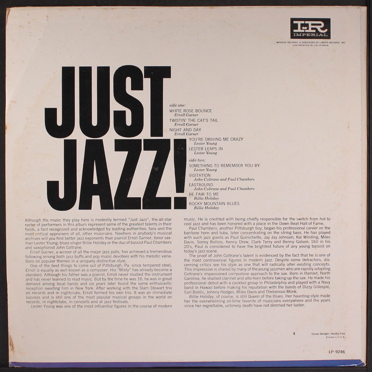 just jazz! by VARIOUS