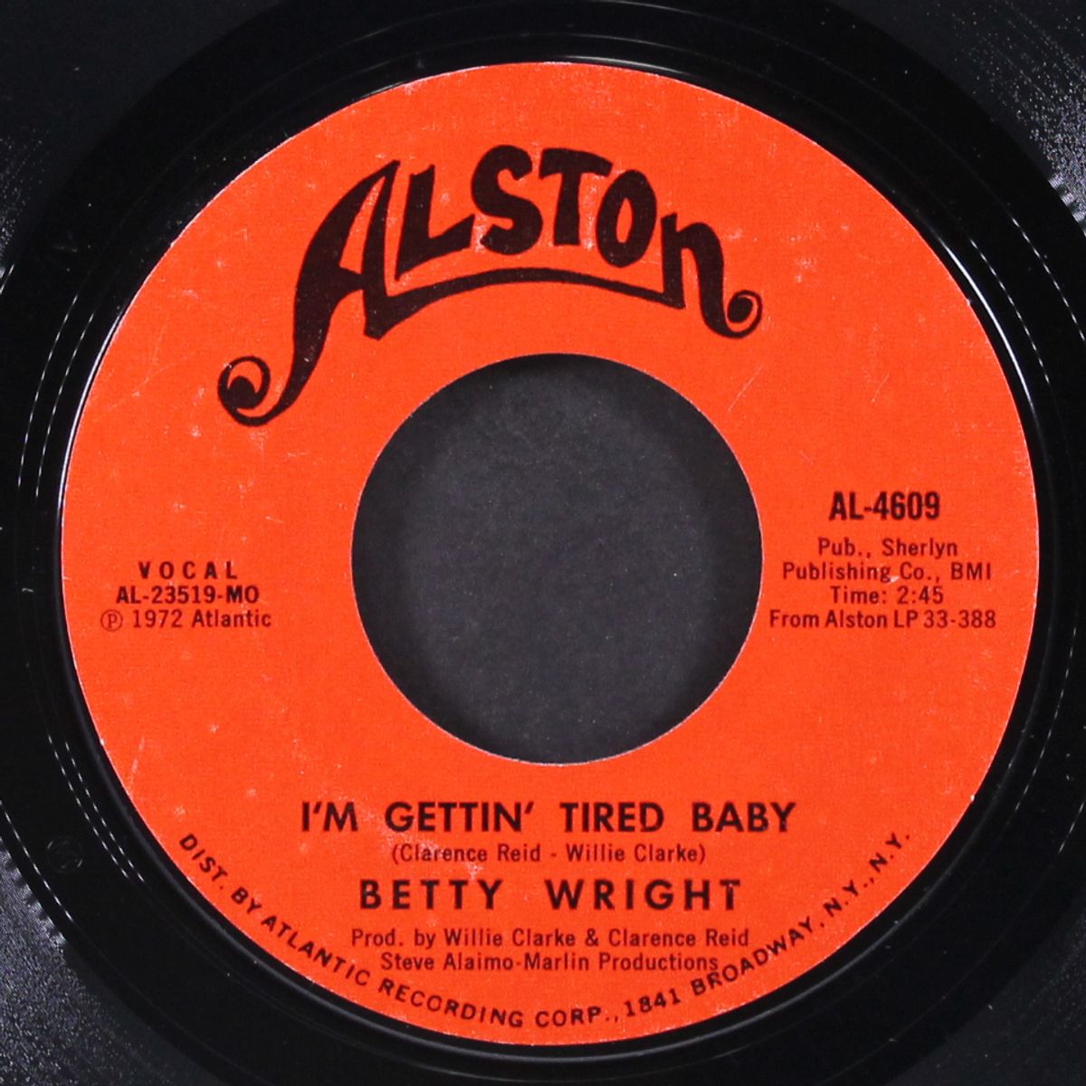 if you love me like you say you love me / i'm gettin' tired baby by BETTY WRIGHT