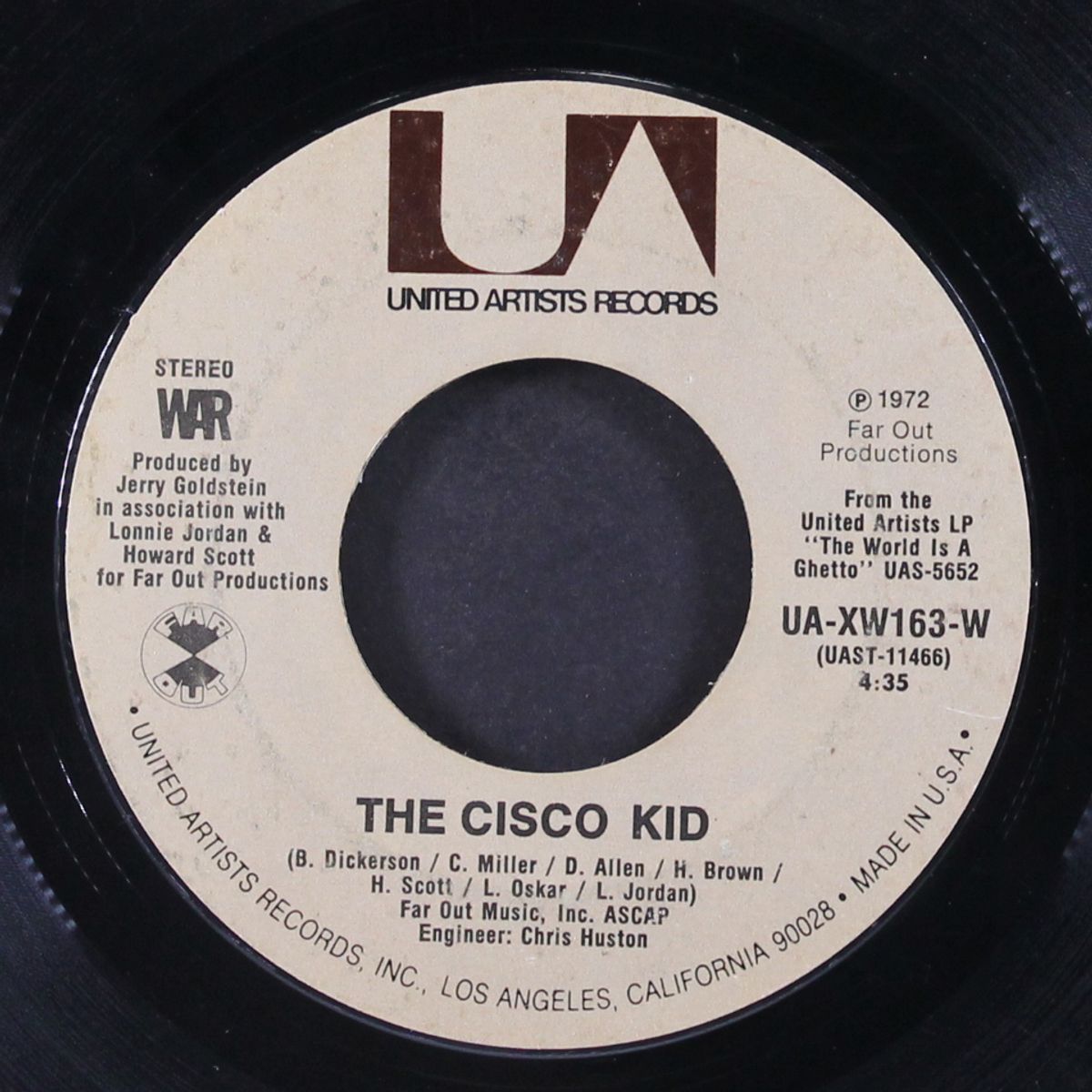 the cisco kid by WAR
