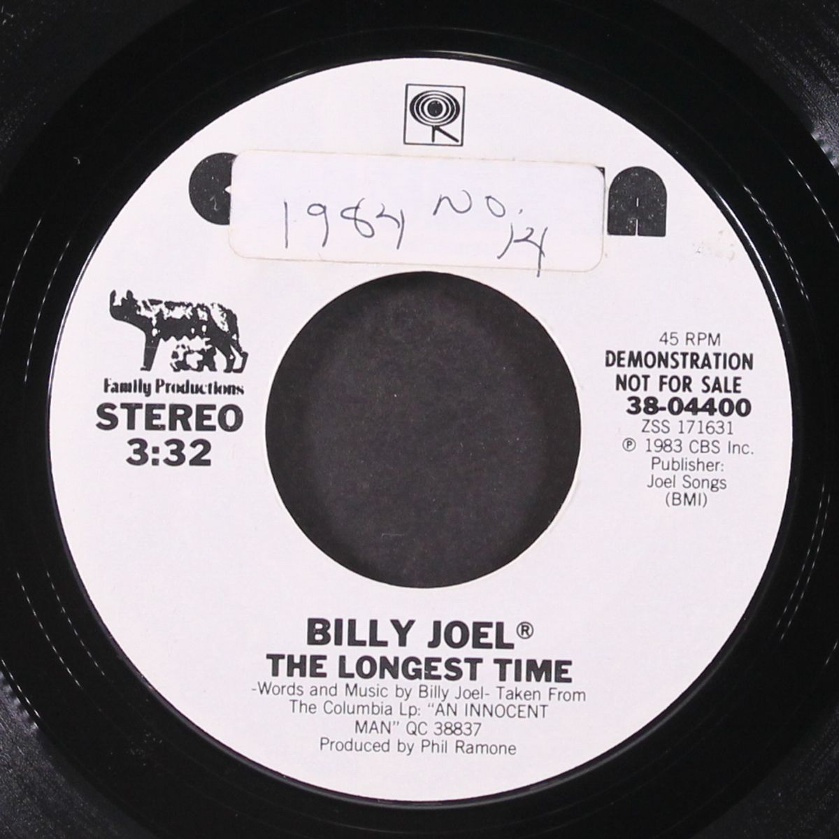 the longest time by BILLY JOEL