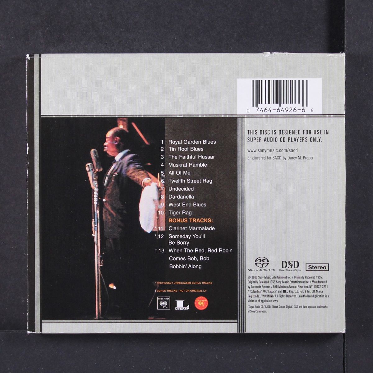 ambassador satch by LOUIS ARMSTRONG