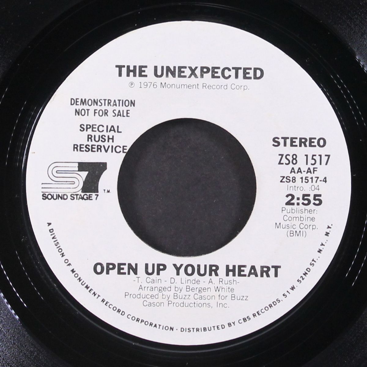 open up your heart / time consumer by UNEXPECTED