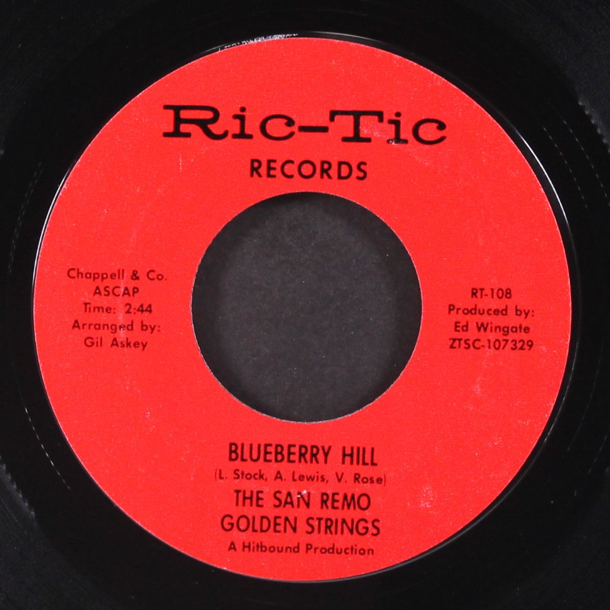 i'm satisfied / blueberry hill by SAN REMO GOLDEN STRINGS