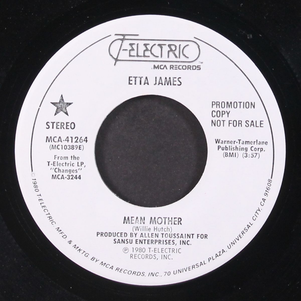 mean mother / it takes love to keep a woman by ETTA JAMES