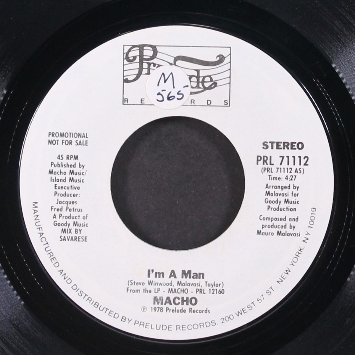 i'm a man / mono by MACHO