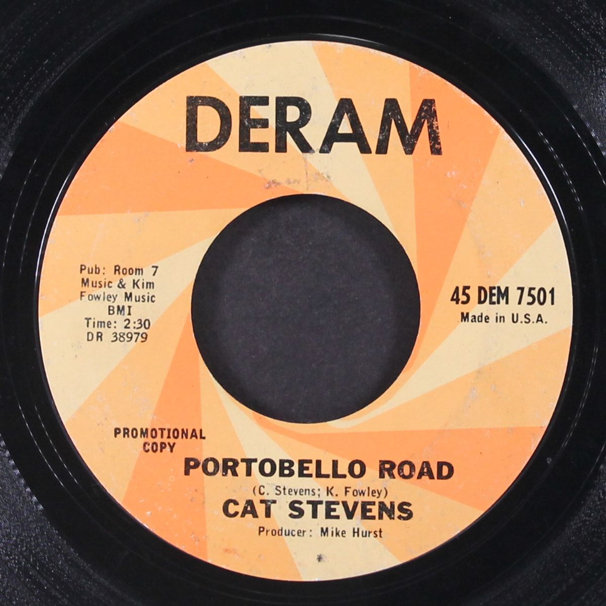 i love my dog / portobello road by CAT STEVENS
