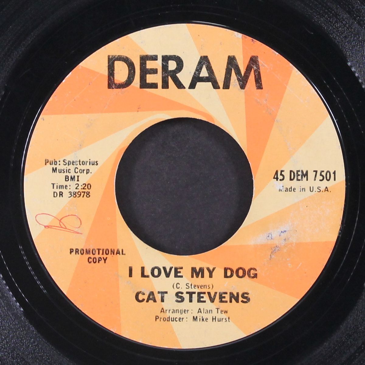 i love my dog / portobello road by CAT STEVENS
