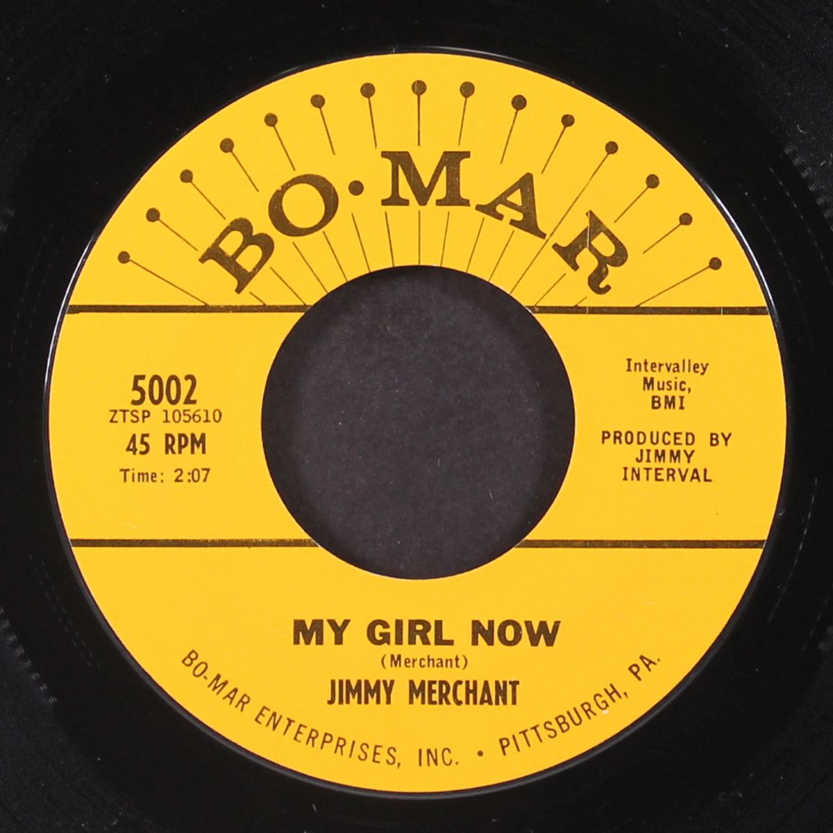 skin the cat / my girl now by JIMMY MERCHANT