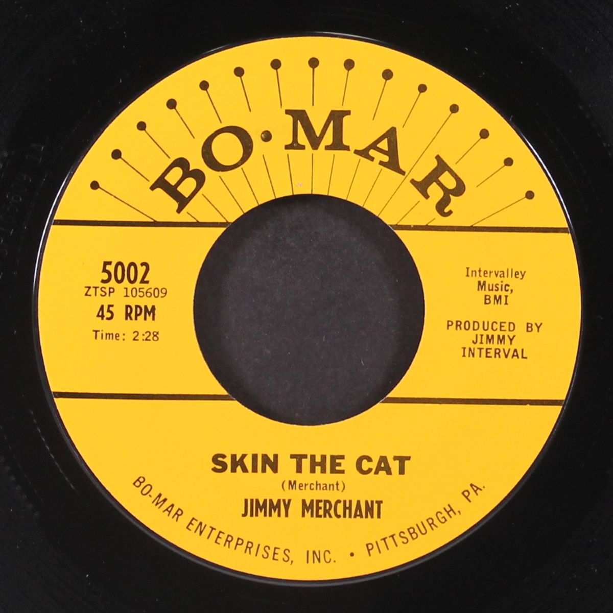 skin the cat / my girl now by JIMMY MERCHANT