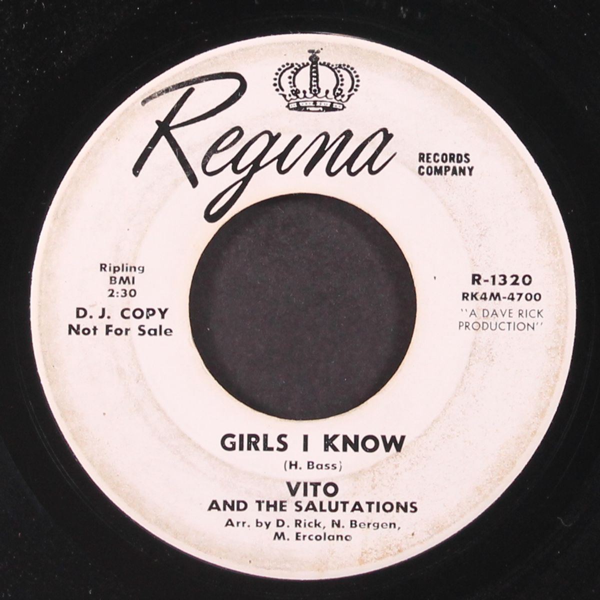 get a job / girls i know by VITO & SALUTATIONS