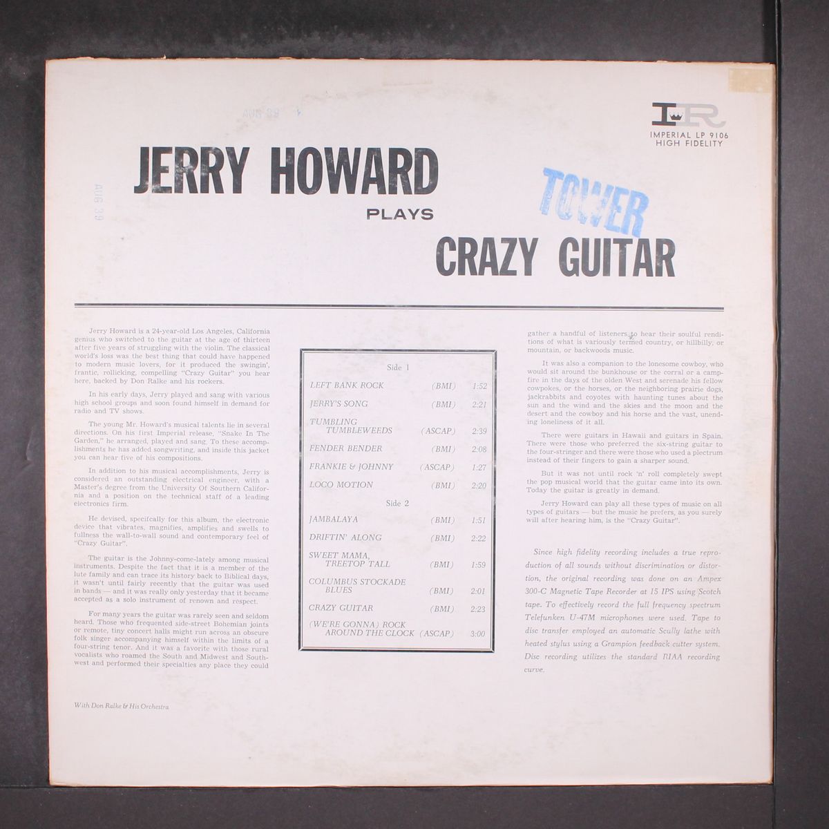 crazy guitar by JERRY HOWARD