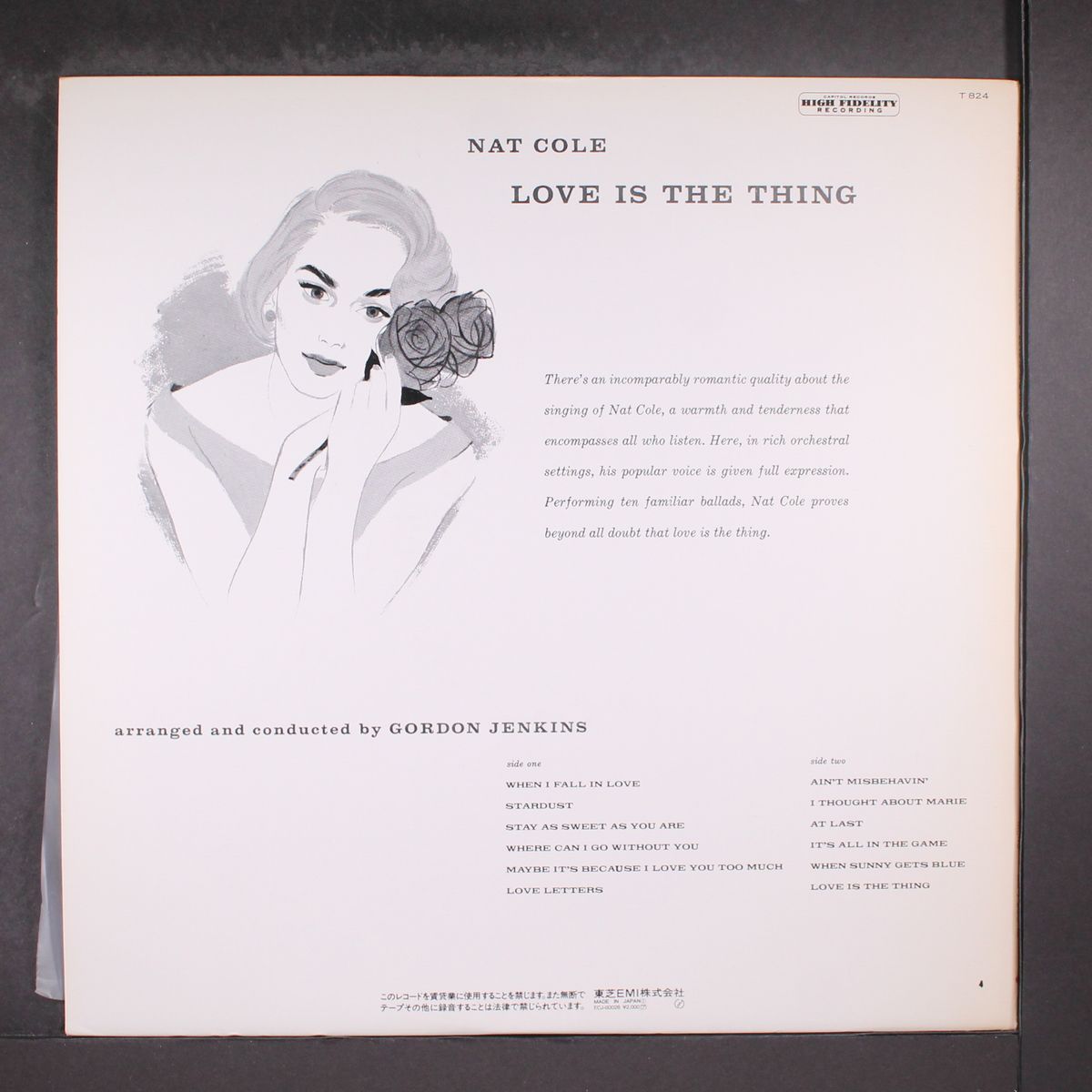 love is the thing by NAT KING COLE