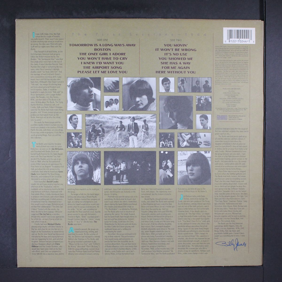 in the beginning by BYRDS