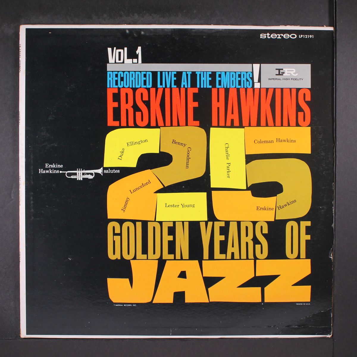 25 golden years of jazz vol. 1 by ERSKINE HAWKINS